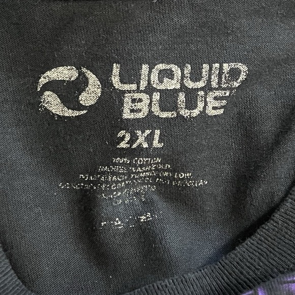 Liquid Blue 2004 Pink Floyd T-Shirt Size 2XL Dark Side Of The Moon Tie Dye - Picture 3 of 6